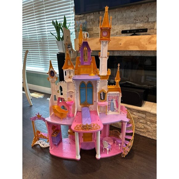 Disney Princess Ultimate Celebration Castle, 4 Feet Tall Doll House - Picture 1 of 10